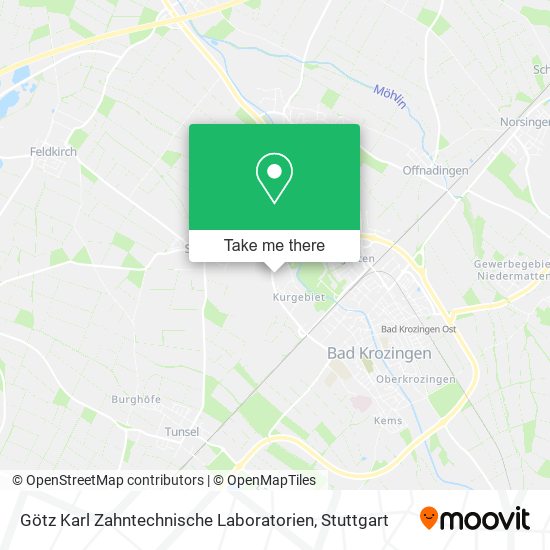 Карта Götz Karl Zahntechnische Laboratorien