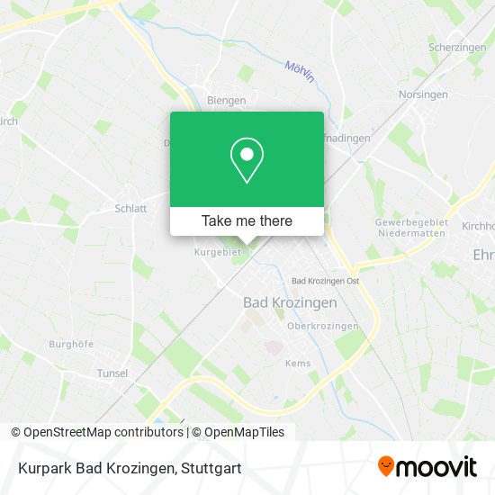 Карта Kurpark Bad Krozingen