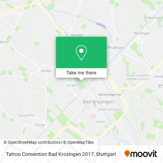 Tattoo Convention Bad Krozingen 2017 map