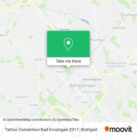 Карта Tattoo Convention Bad Krozingen 2017