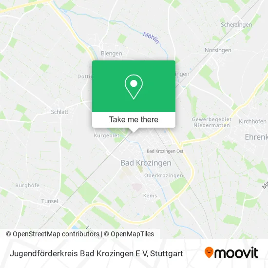 Карта Jugendförderkreis Bad Krozingen E V