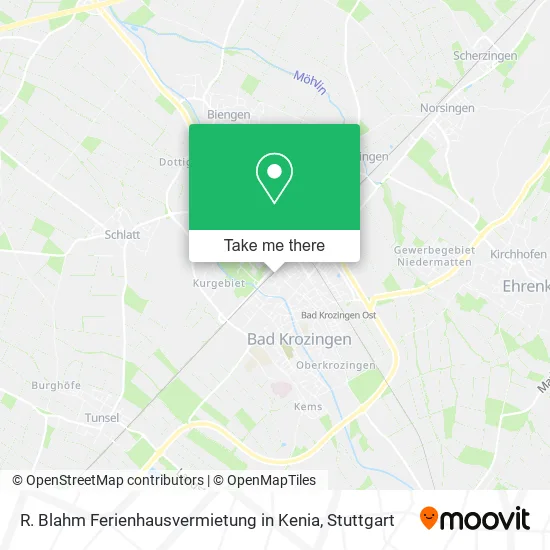 Карта R. Blahm Ferienhausvermietung in Kenia