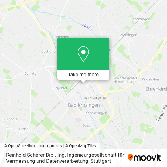 Карта Reinhold Scherer Dipl.-Ing. Ingenieurgesellschaft für Vermessung und Datenverarbeitung