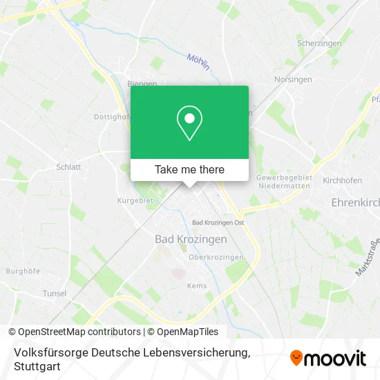 Карта Volksfürsorge Deutsche Lebensversicherung