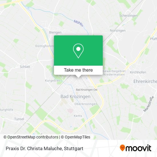 Praxis Dr. Christa Maluche map