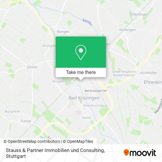 Stauss & Partner Immobilien und Consulting map