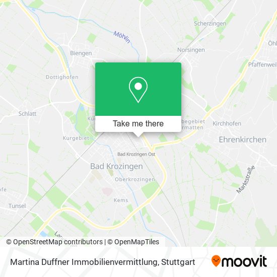 Martina Duffner Immobilienvermittlung map