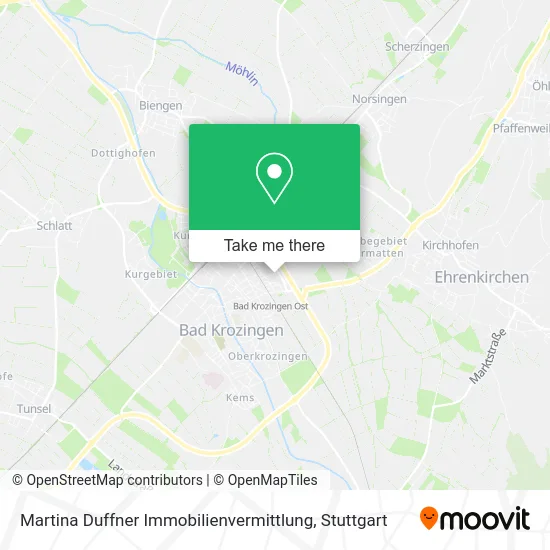 Карта Martina Duffner Immobilienvermittlung