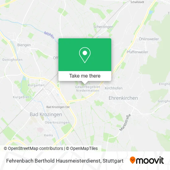 Карта Fehrenbach Berthold Hausmeisterdienst