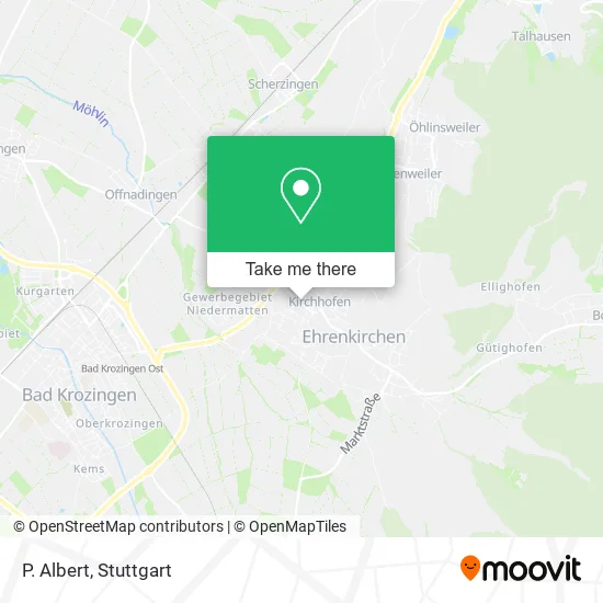 Карта P. Albert