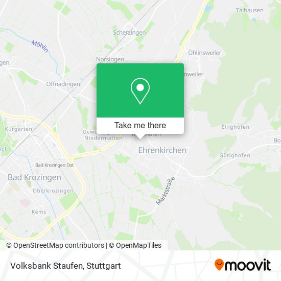 Volksbank Staufen map