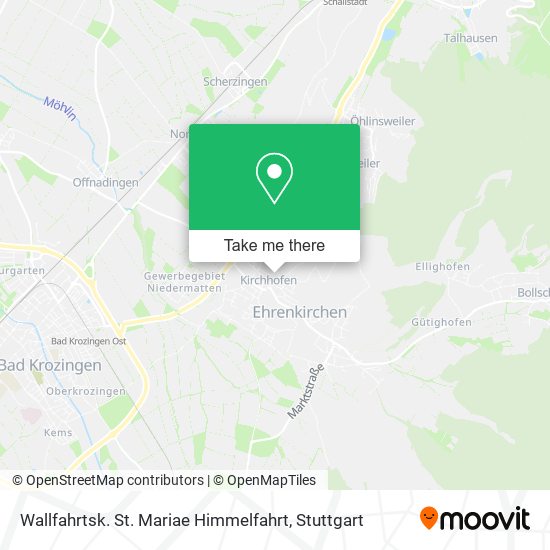Wallfahrtsk. St. Mariae Himmelfahrt map