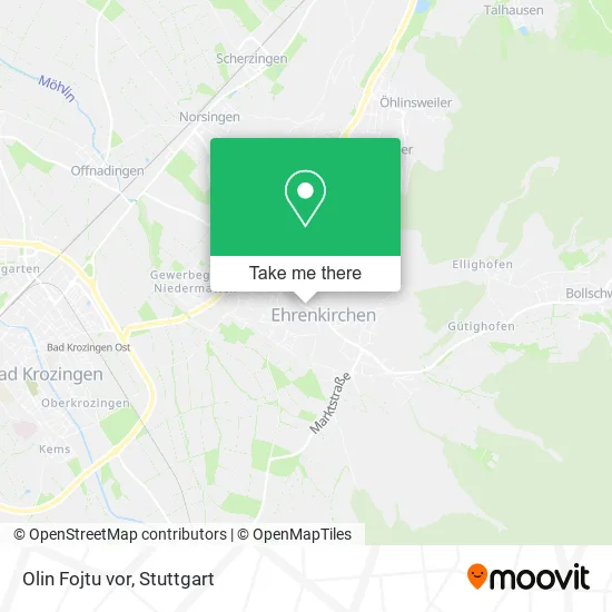 Карта Olin Fojtu vor