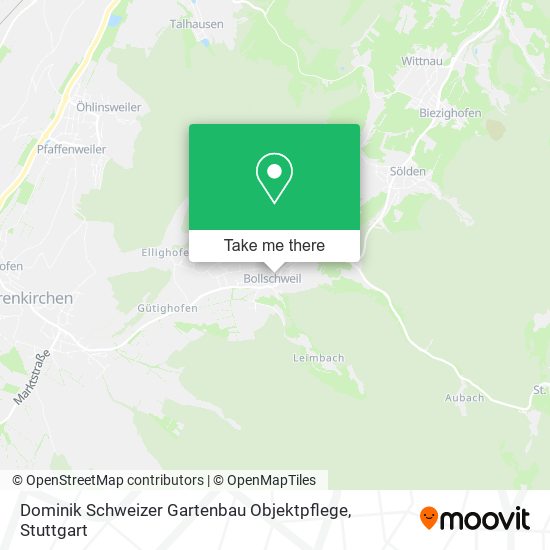 Dominik Schweizer Gartenbau Objektpflege map