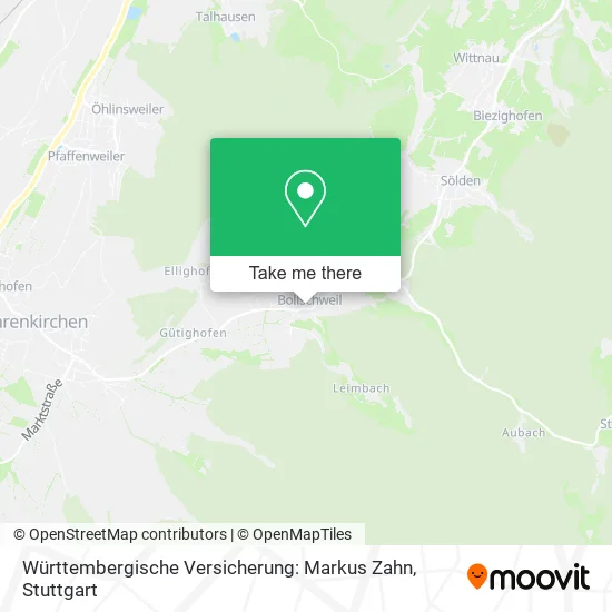 Карта Württembergische Versicherung: Markus Zahn