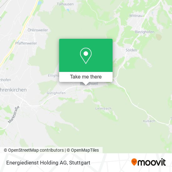 Energiedienst Holding AG map