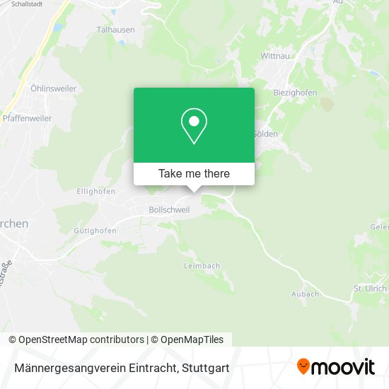 Männergesangverein Eintracht map