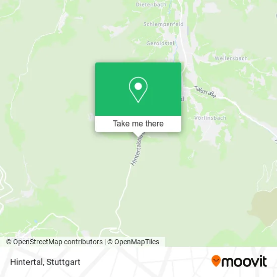 Карта Hintertal