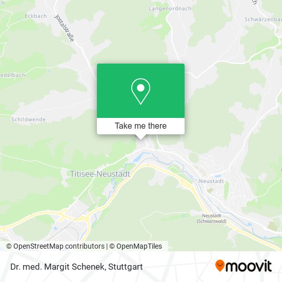 Dr. med. Margit Schenek map
