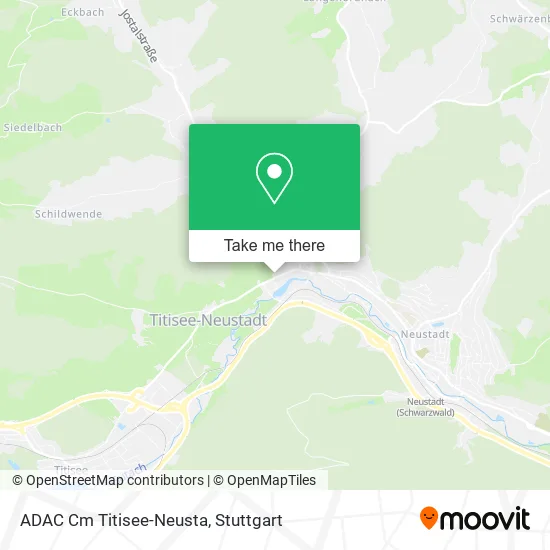 Карта ADAC Cm Titisee-Neusta