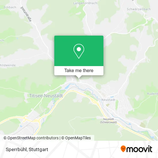 Карта Sperrbühl