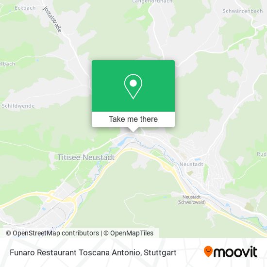 Funaro Restaurant Toscana Antonio map