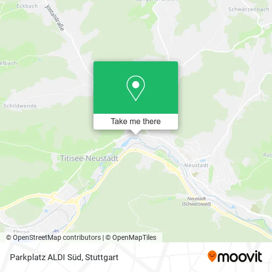 Карта Parkplatz ALDI Süd