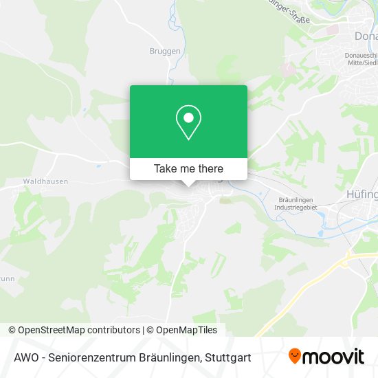 AWO - Seniorenzentrum Bräunlingen map