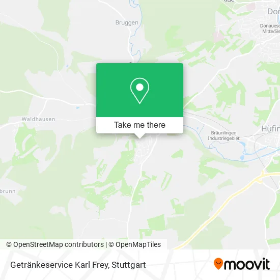 Карта Getränkeservice Karl Frey