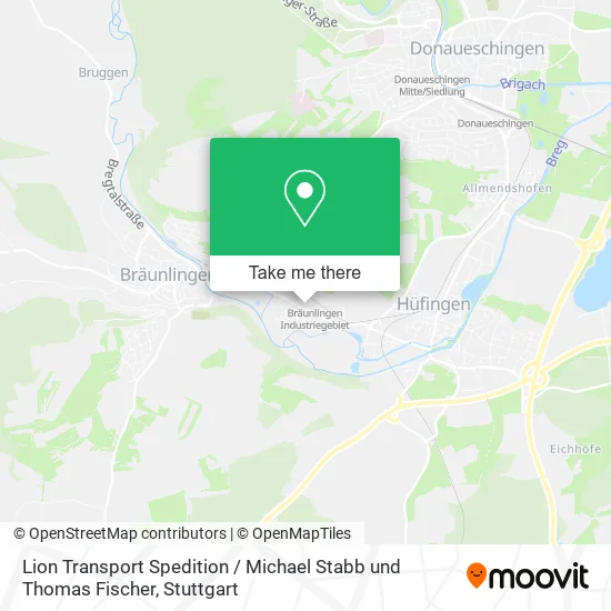 Карта Lion Transport Spedition / Michael Stabb und Thomas Fischer