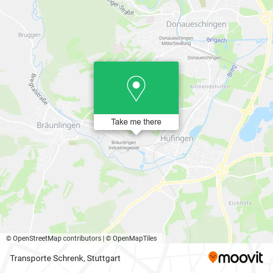 Карта Transporte Schrenk