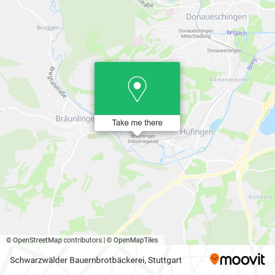Schwarzwälder Bauernbrotbäckerei map