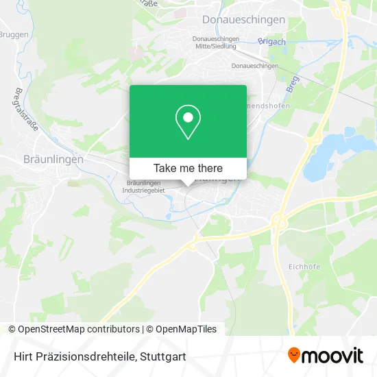 Карта Hirt Präzisionsdrehteile