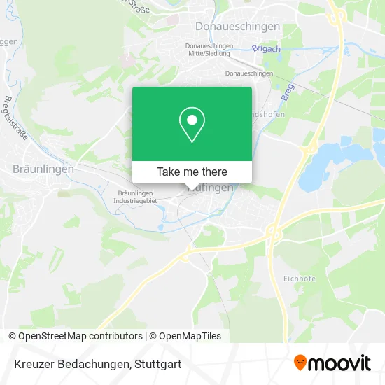 Карта Kreuzer Bedachungen