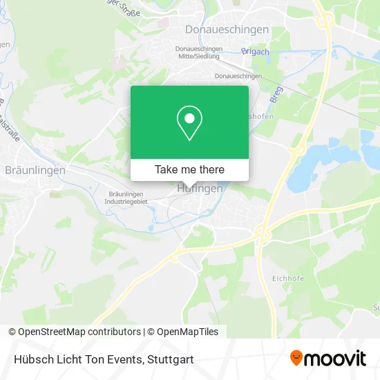 Карта Hübsch Licht Ton Events