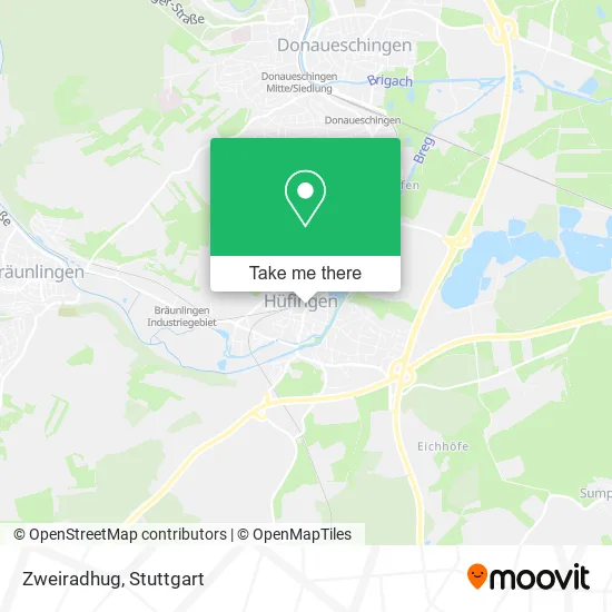 Карта Zweiradhug