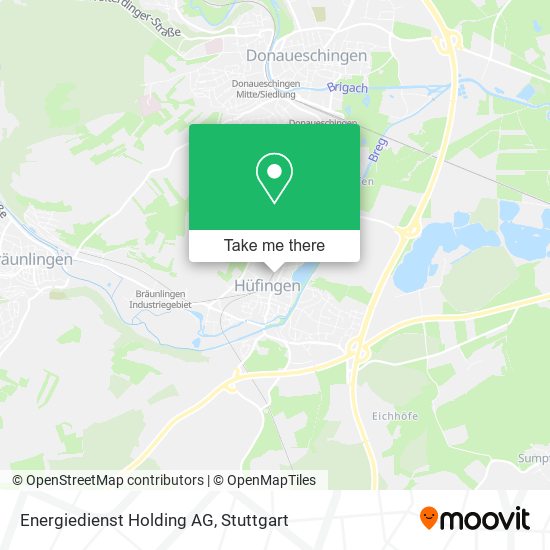 Карта Energiedienst Holding AG