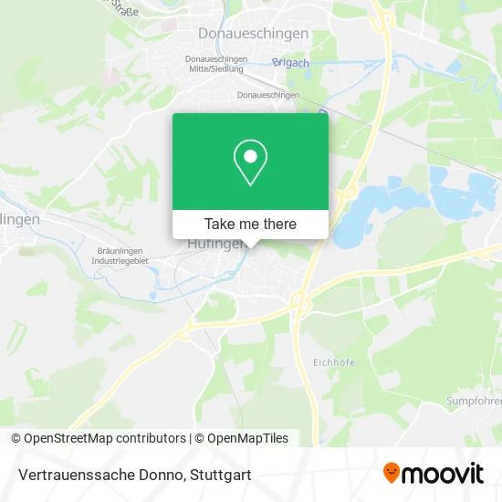 Карта Vertrauenssache Donno