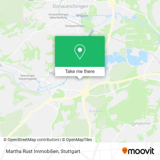 Карта Martha Rust Immobilien