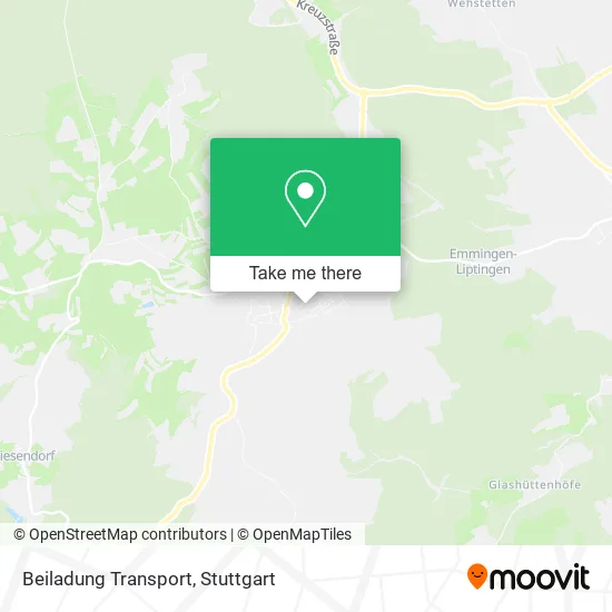 Карта Beiladung Transport