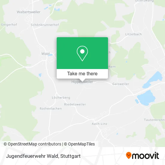 Карта Jugendfeuerwehr Wald