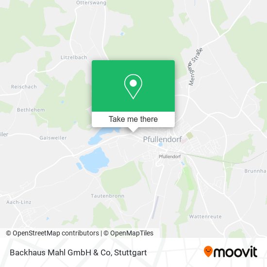 Backhaus Mahl GmbH & Co map