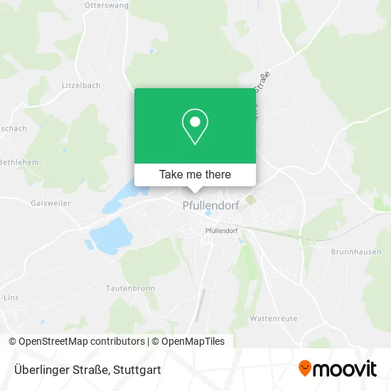 Карта Überlinger Straße