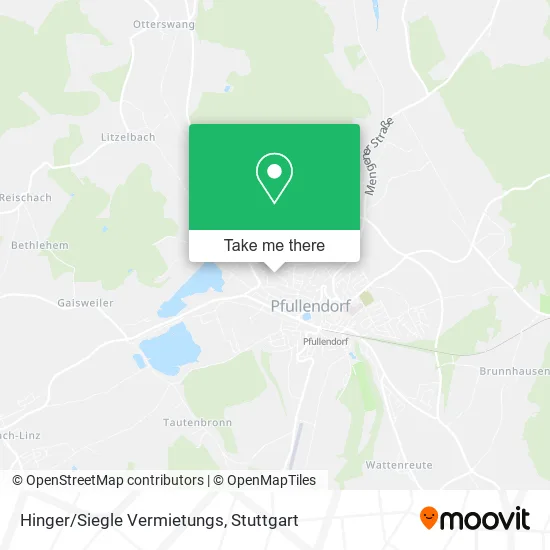 Карта Hinger/Siegle Vermietungs