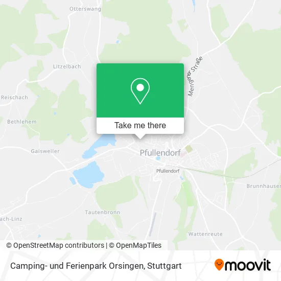 Карта Camping- und Ferienpark Orsingen