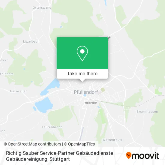 Карта Richtig Sauber Service-Partner Gebäudedienste Gebäudereinigung