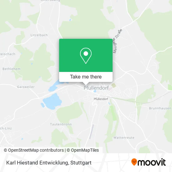 Карта Karl Hiestand Entwicklung