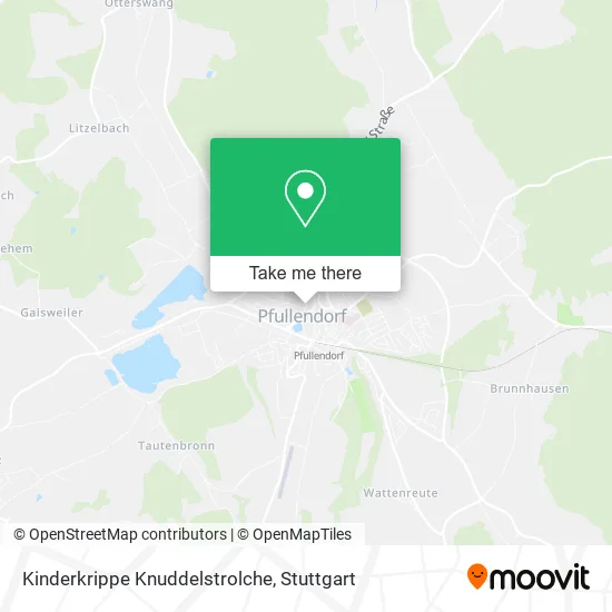 Карта Kinderkrippe Knuddelstrolche