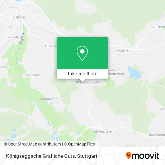 Карта Königseggsche Gräfliche Guts