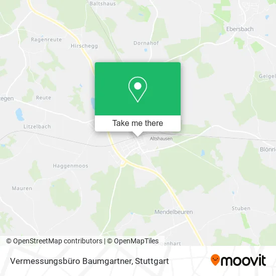 Карта Vermessungsbüro Baumgartner